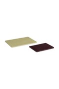 Набір декоративних таць Hübsch Amare 30 x 21 / 21 x 15 cm 2-pack