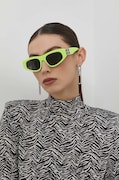 Sunčane naočale Balenciaga za žene, boja: zelena BB0095S