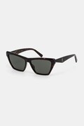 Saint Laurent okulary przeciwsłoneczne damskie kolor bordowy SL M103