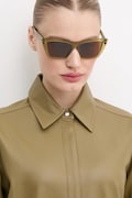 Saint Laurent ochelari de soare MICA femei, culoarea verde SL 276