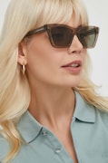 Saint Laurent ochelari de soare MICA femei, culoarea bej SL 276