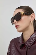 Bottega Veneta okulary przeciwsłoneczne damskie kolor brązowy BV1178S