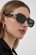 Gucci ochelari de soare femei, culoarea negru GG1535S