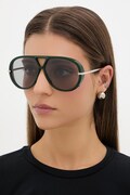 Bottega Veneta ochelari de soare aviator de damă verde BV1273S