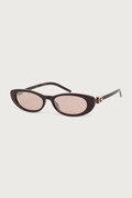 Gucci okulary przeciwsłoneczne damskie bordowe GG1680S