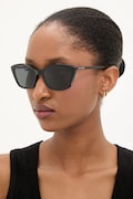 Slnečné okuliare Saint Laurent dámske, čierna farba, SL 775,