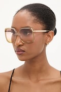 Chloé ochelari de soare culoarea bej, CH0286S