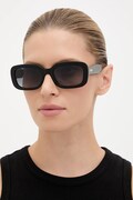 Moschino okulary przeciwsłoneczne damskie kolor czarny MOS199/S