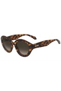 Moschino okulary przeciwsłoneczne damskie kolor brązowy MOS200/S