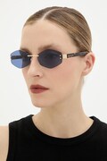 Marc Jacobs okulary przeciwsłoneczne damskie kolor złoty MARC 496/S AIR