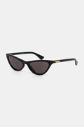 Bottega Veneta okulary przeciwsłoneczne damskie kolor czarny BV1414S