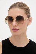 Chloe okulary przeciwsłoneczne okrągłe damskie złote CH0321S
