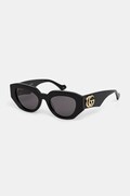 Сонцезахисні окуляри Gucci колір чорний GG1421S