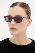 Gucci okulary przeciwsłoneczne damskie kolor fioletowy GG1944S