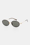 Gucci okulary przeciwsłoneczne damskie kolor złoty GG1980S