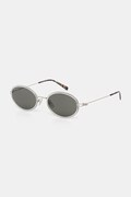 Gucci okulary przeciwsłoneczne damskie kolor srebrny GG1980S