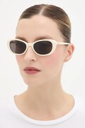 Сонцезахисні окуляри Saint Laurent колір бежевий SL 822