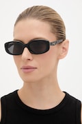 Coach ochelari de soare culoarea negru, 0HC8443D