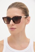 Сонцезахисні окуляри Michael Kors колір коричневий 0MK2263U