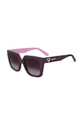 Love Moschino okulary przeciwsłoneczne kwadratowe damskie fioletowe MOL099/S