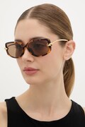 Bottega Veneta сонцезахисні окуляри жіночі коричневі BV1440SA
