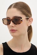 Bottega Veneta сонцезахисні окуляри жіночі коричневі BV1440SA