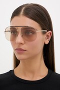 Gucci ochelari de soare de damă aurii GG2165S