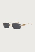 Valentino Eyewear okulary przeciwsłoneczne damskie złote VG0067S