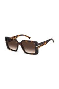 Victoria Beckham okulary przeciwsłoneczne damskie brązowe VB 1023/S