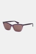 Gucci okulary przeciwsłoneczne kocie oczy damskie fioletowe GG2111S