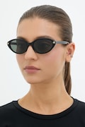 Gucci cat eyes napszemüveg női fekete GG2110S