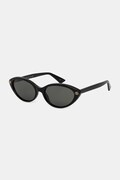 Gucci okulary przeciwsłoneczne kocie oczy damskie czarne GG2110S