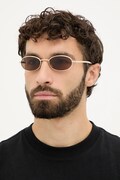 Sluneční brýle Gucci pánské, zlatá barva, GG1942S