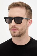 Сонцезахисні окуляри Montblanc колір чорний MB0421S