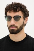 Сонцезахисні окуляри Montblanc колір чорний MB0439SA