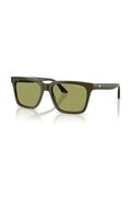 Emporio Armani okulary przeciwsłoneczne męskie kolor zielony 0EA4260