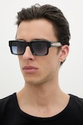 David Beckham okulary przeciwsłoneczne męskie kolor czarny DB 7159/S