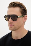 Gucci slnečné okuliare pilot pánske hnedé GG2088S