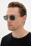 Gucci okulary przeciwsłoneczne męskie srebrne GG2093S