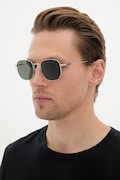 Gucci okulary przeciwsłoneczne męskie srebrne GG2095S