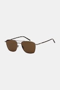 Saint Laurent okulary przeciwsłoneczne męskie szare SL 866