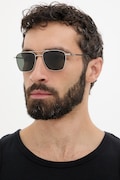 Saint Laurent okulary przeciwsłoneczne męskie srebrne SL 866