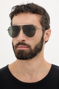 Gucci okulary przeciwsłoneczne pilotki męskie szare GG2064S