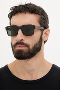 Gucci négyzet alakú napszemüveg férfi barna GG2085S