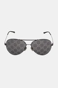 Gucci ochelari de soare aviator pentru bărbați negri GG2172S
