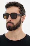 Saint Laurent hranaté sluneční brýle pánské hnědé SL 894