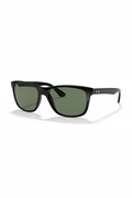 Ray-Ban okulary przeciwsłoneczne kwadratowe męskie czarne 0RB4181
