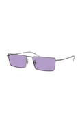 Ray-Ban okulary przeciwsłoneczne kolor fioletowy 0RB3741