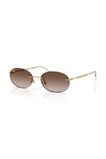 Ray-Ban okulary przeciwsłoneczne kolor złoty 0RB3767