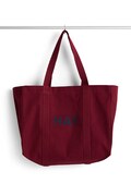 Nákupná taška HAY Shopper 32 x 40 x 13 cm bordová farba